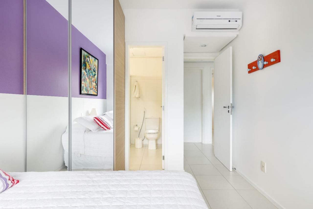 Florianópolis Apartamento Com 4 Suites Pe Na Areia מראה חיצוני תמונה