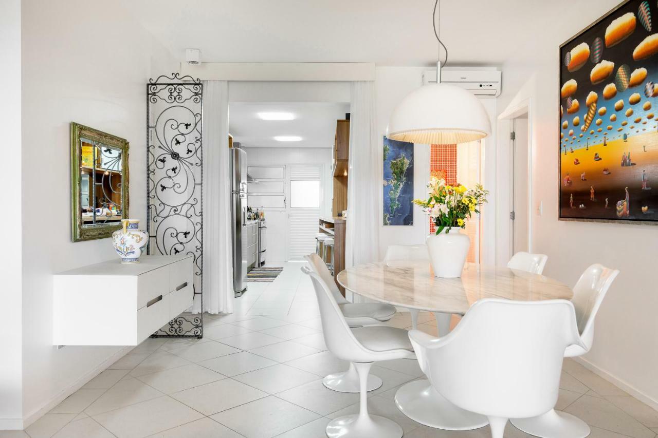 Florianópolis Apartamento Com 4 Suites Pe Na Areia מראה חיצוני תמונה